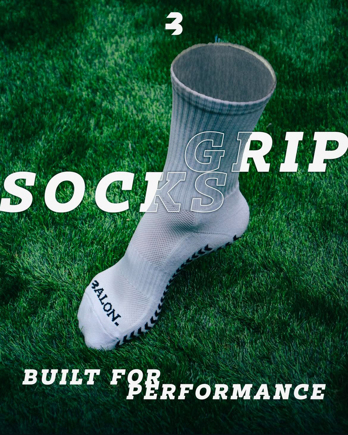 Performance grip socks — Glens United club shop