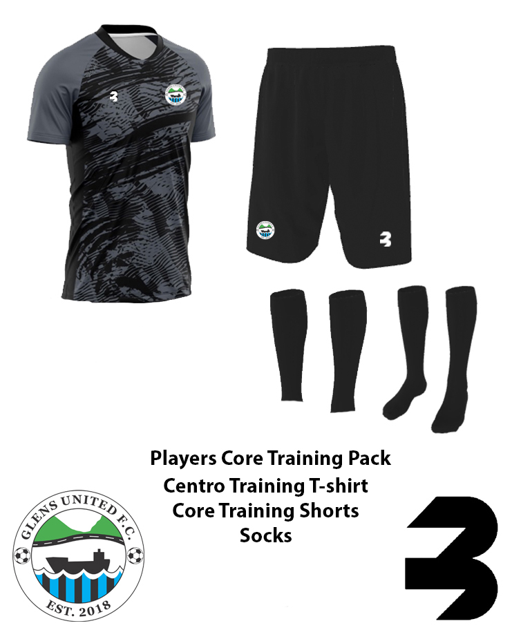 Players core pack — Glens United club shop